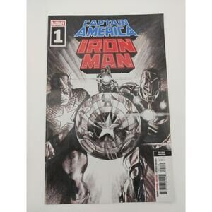Marvel Comics CAPTAIN AMERICA IRON MAN #1 second‎ printing